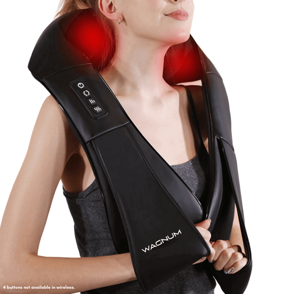 Premium Heated U Shape Shiatsu Neck & Shoulder Massager – Body