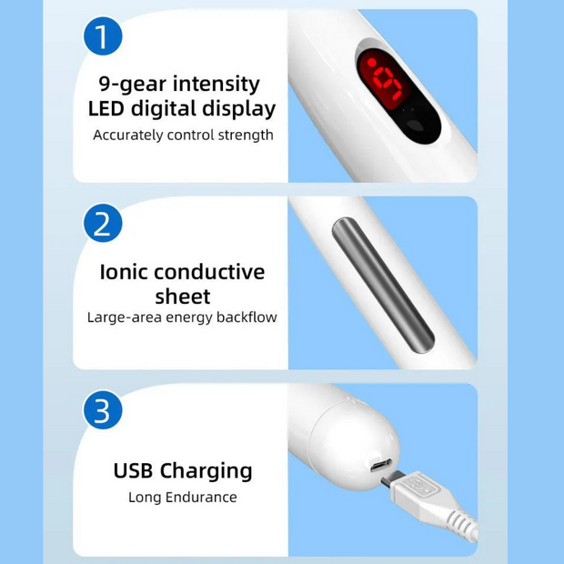 Rechargeable Electronic Laser Acupuncture Pen