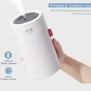 Portable H2O Fresh Air Humidifier 750ml