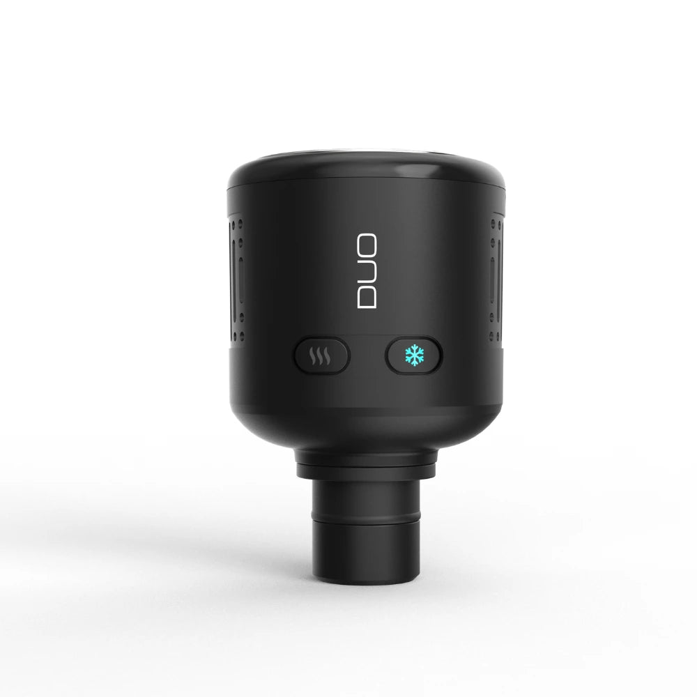 WAGNUM DUO Recovery massage gun attachment for hot and cold massage.