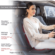 Full-Body Massage Chair Pad with Heat - Car Seat Massager