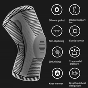 Knee Compression Brace - Silicone Patellar Strap