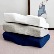 Foam pillow for sleep posture correction and sleep apnea relieve.