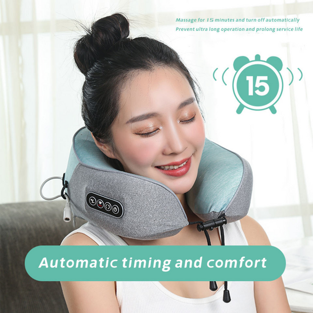 Shiatsu Neck Massager Travel Pillow