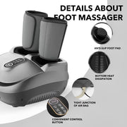 2-in-1 Shiatsu Foot and Leg Massager