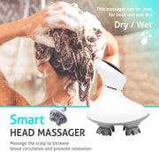 Waterproof - Rechargeable Scalp and Head Massager